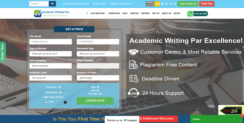 academicwritingpro.com Review