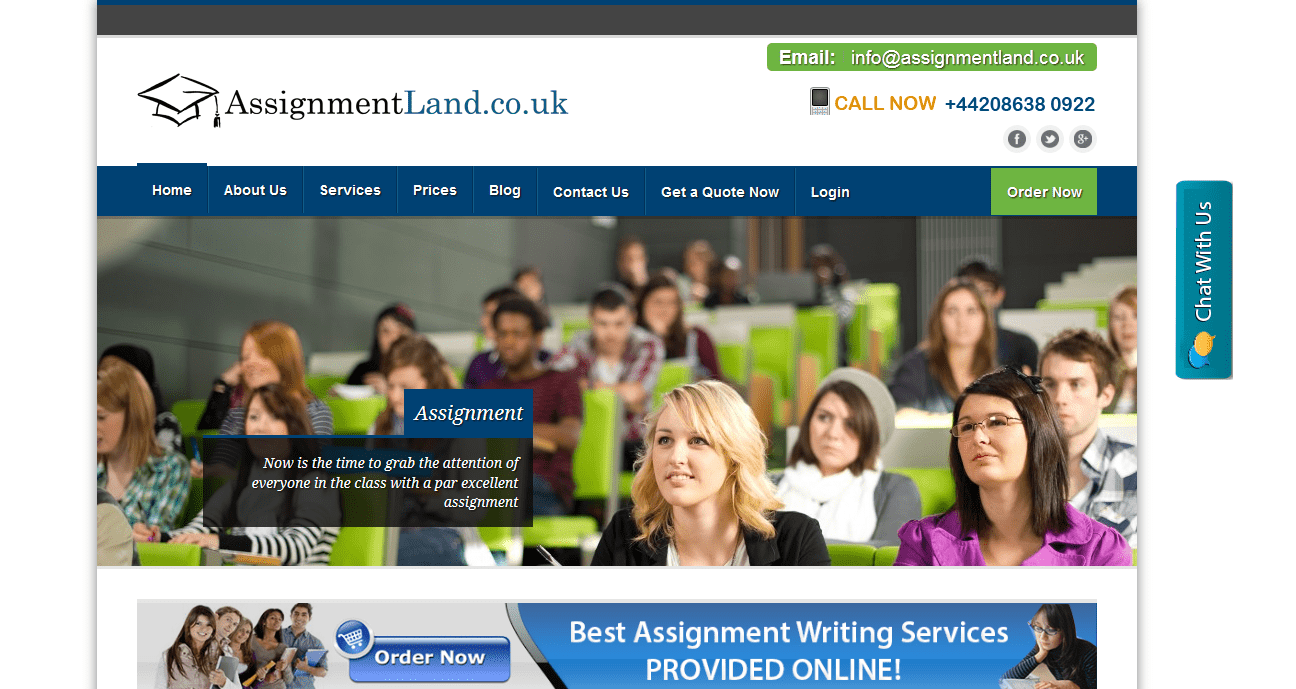 assignmentland.co.uk Review