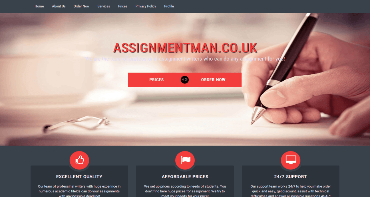 assignmentman.co.uk Review