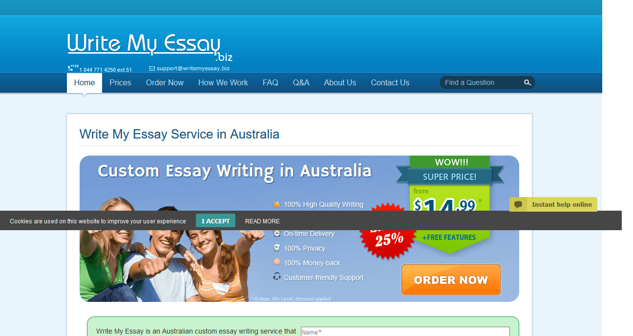 australia.writemyessay.biz Review