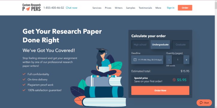 customresearchpapers.us Review