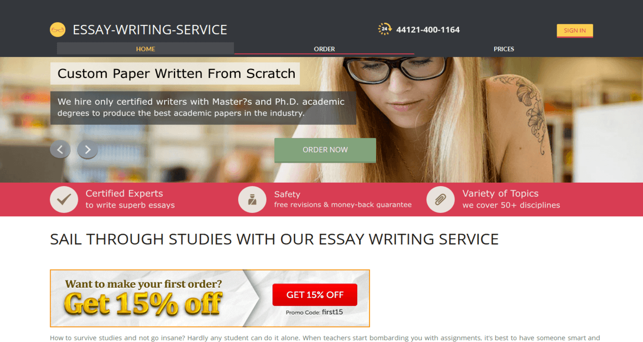 Get essays online