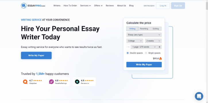 essaypro.com Review