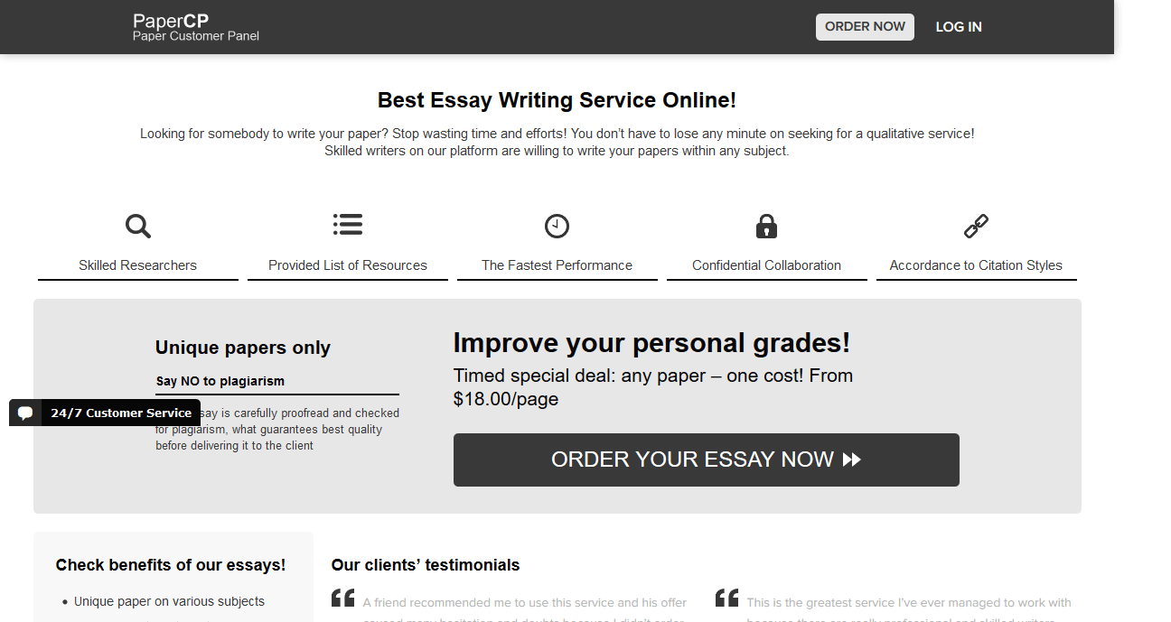 essays.essaysamurai.co.uk Review