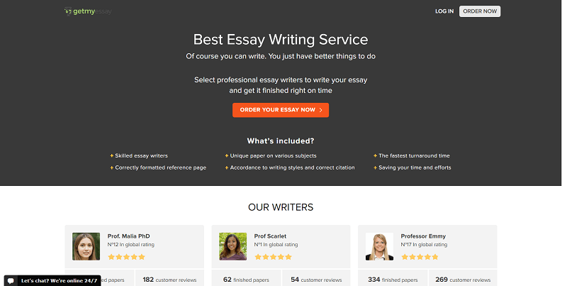 essays.getmyessay.com Review
