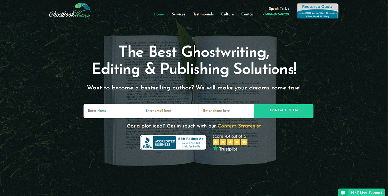 ghostbookwriting.com Review