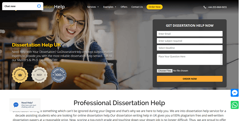 Review: Dissertation Help Pros | UK Top Writers