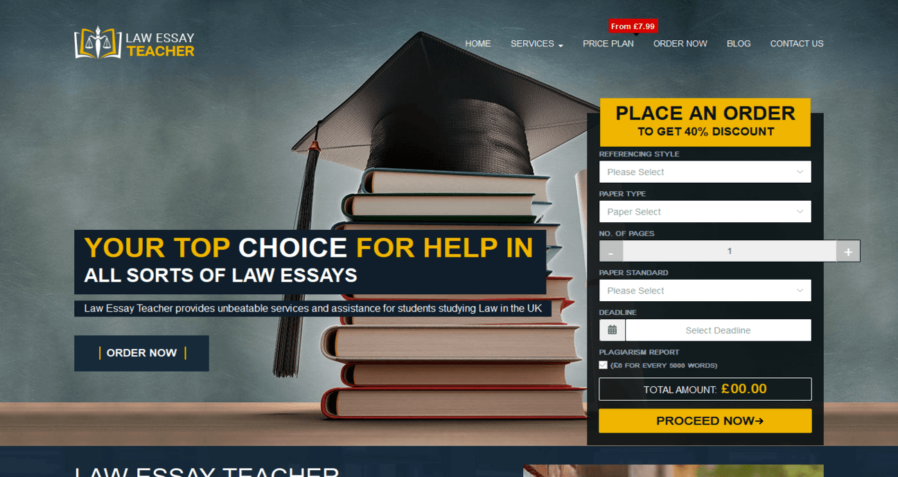 Law essay services