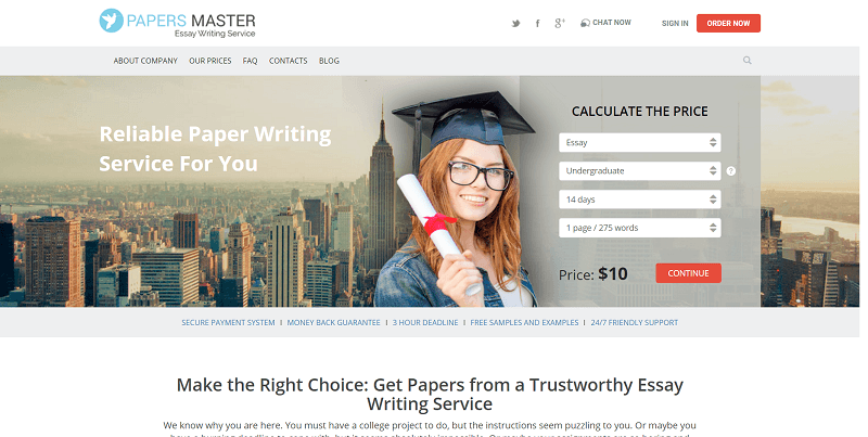 papersmaster.com Review