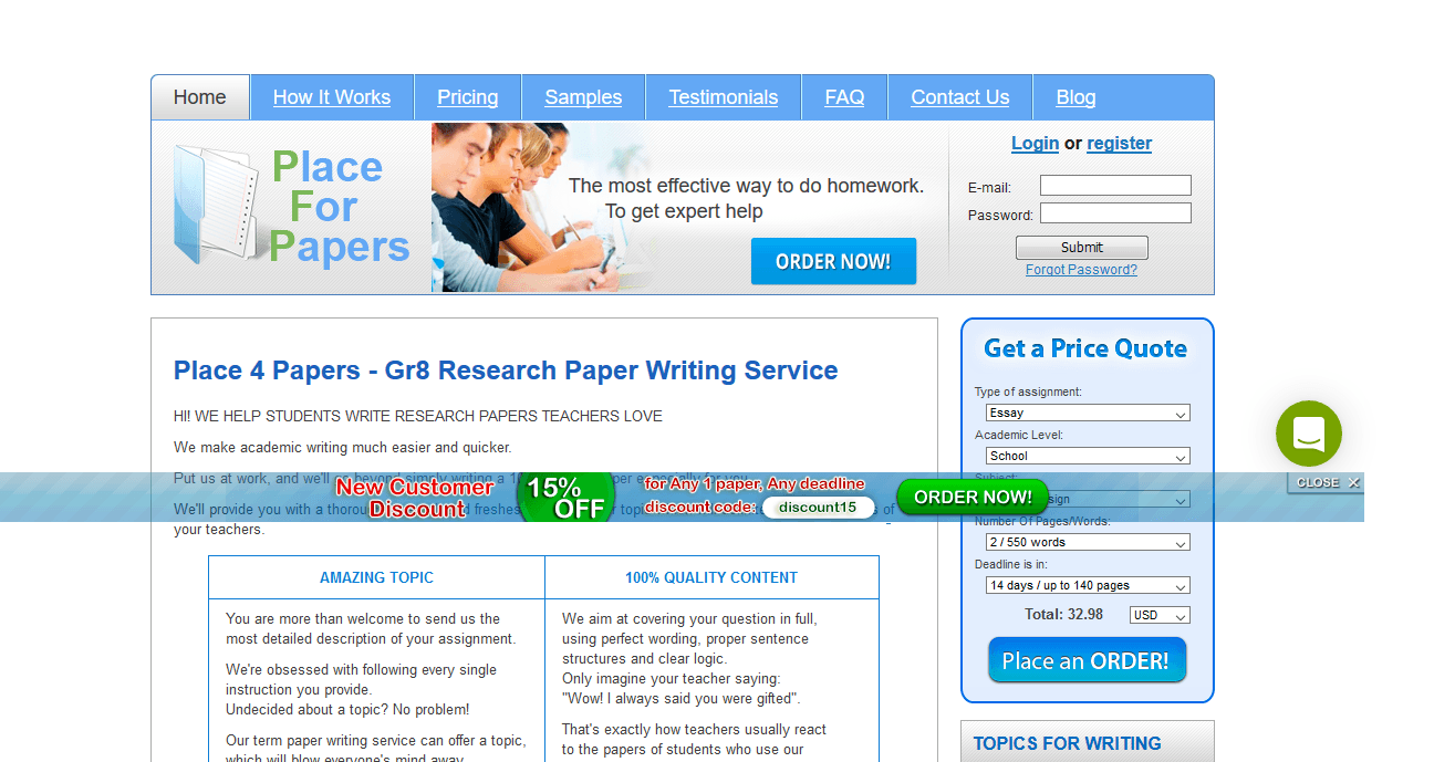 place4papers.com Review