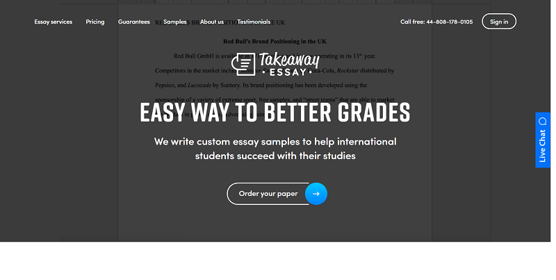 takeawayessay.com Review
