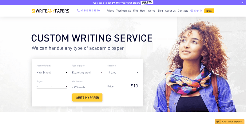 custom article writers service for college