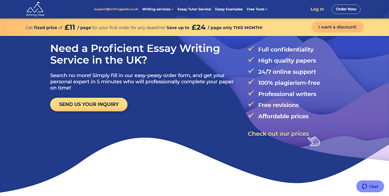 writingpeak.co.uk Review